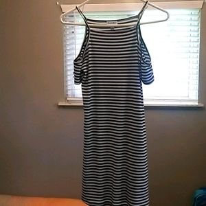 stripes cotton dress